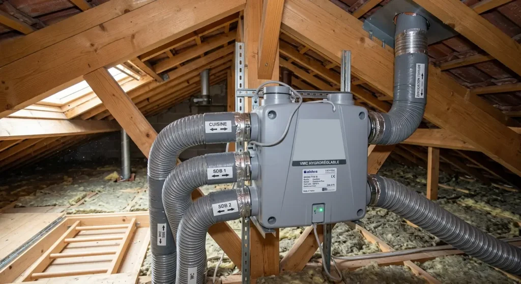 installation vmc hygroréglable dans le Var par TST Énergie