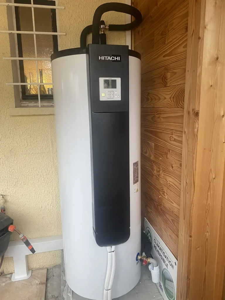 Installation ballon thermodynamique tst énergie dans le Var